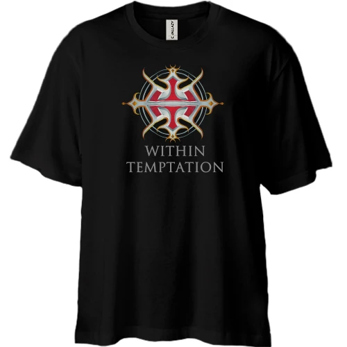 Футболка двонитка Oversize Within Temptation