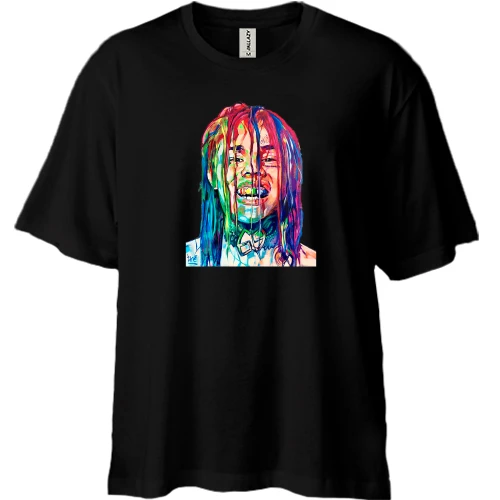 Футболка двунитка Oversize с 6IX 9NINE