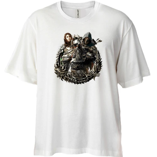 Футболка двунитка Oversize The Elder Scrolls Online