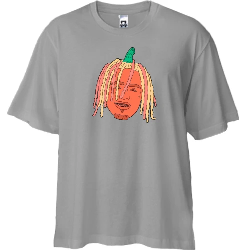 Футболка двунитка Oversize Lil Pump (арт)