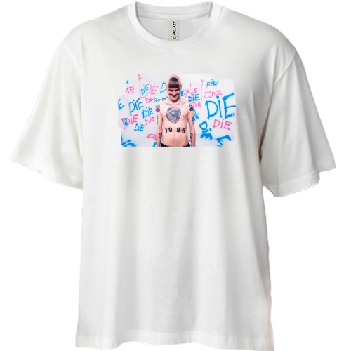 Футболка двунитка Oversize Little Big - Die