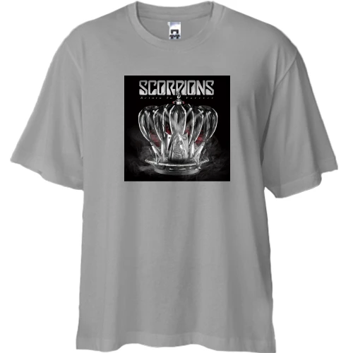Футболка двунитка Oversize Scorpions - Return to Forever