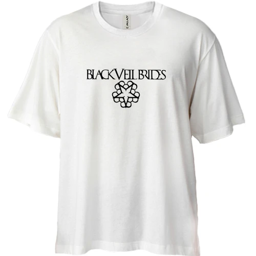 Футболка двонитка Oversize Black veil brides