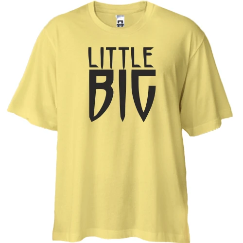Футболка двонитка Oversize Little Big logo
