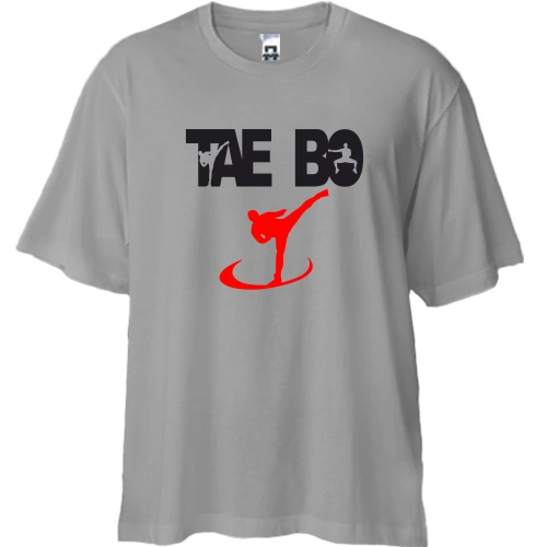 Футболка двунитка Oversize Tae Bo