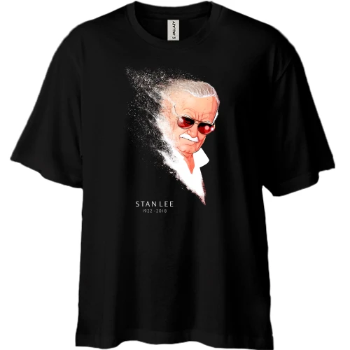 Футболка двунитка Oversize Stan Lee