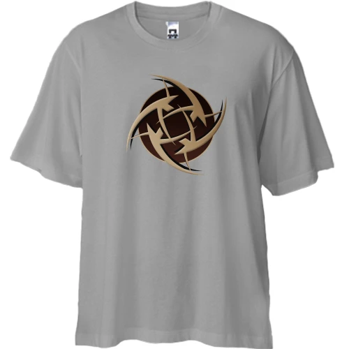 Футболка двонитка Oversize Ninjas In Pyjamas