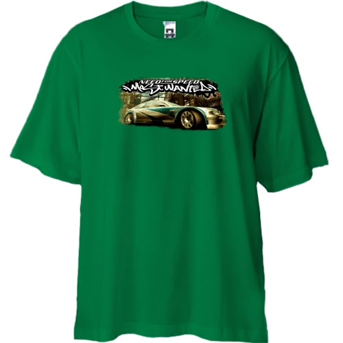 Футболка двунитка Oversize Need for Speed - Most Wanted 2