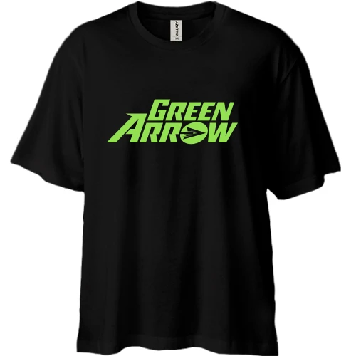 Футболка двонитка Oversize Green Arrow