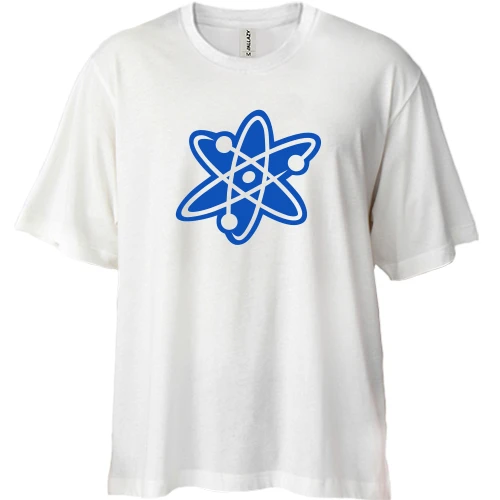 Футболка двунитка Oversize The Big Bang logo