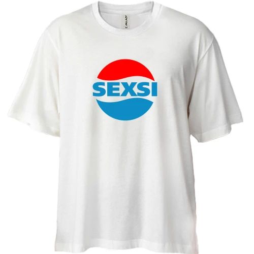 Футболка двонитка Oversize Sexy