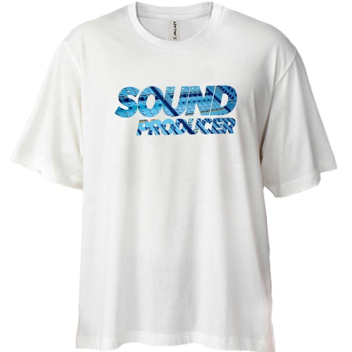 Футболка двонитка Oversize Sound Producer