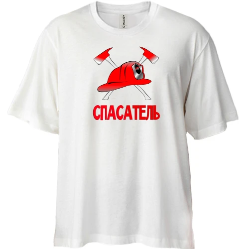 Футболка двонитка Oversize для рятувальника