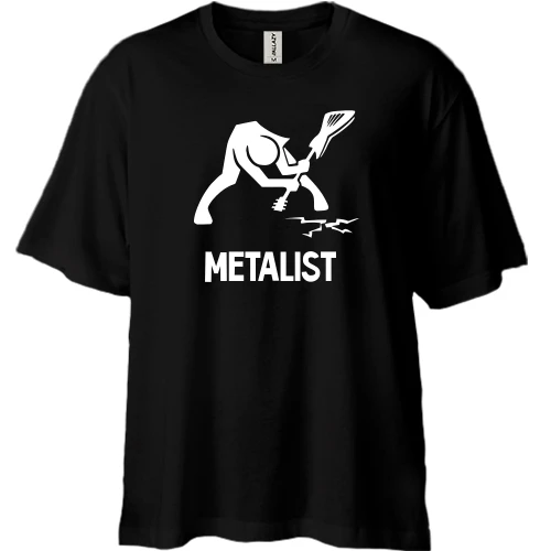 Футболка двонитка Oversize для металіста