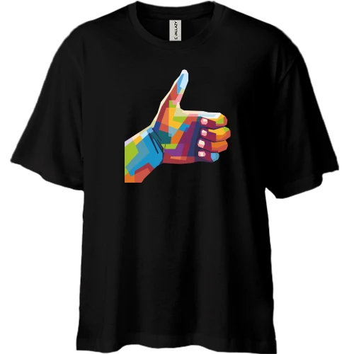 Футболка двонитка Oversize Art Like