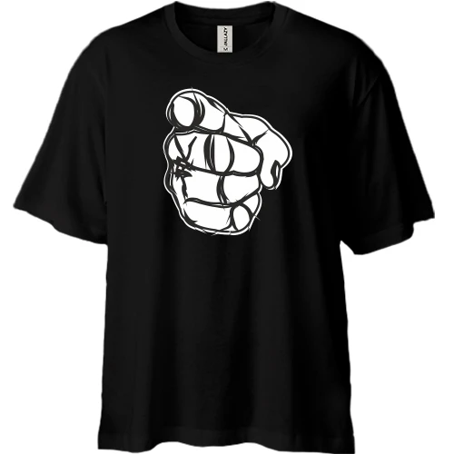 Футболка двунитка Oversize You! Рука