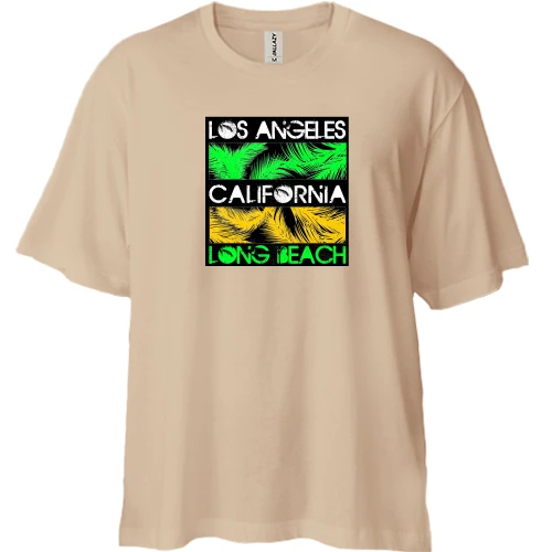 Футболка двонитка Oversize California