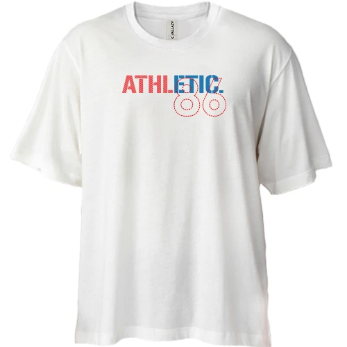 Футболка двонитка Oversize Athlletic 86