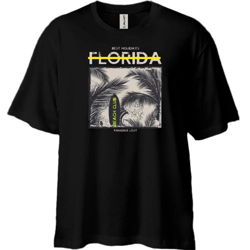 Футболка двунитка Oversize Florida
