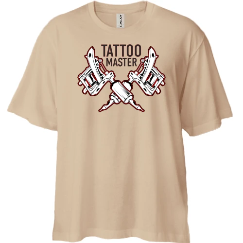 Футболка двонитка Oversize TATTOO MASTER