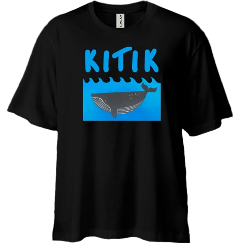 Футболка двонитка Oversize KITIK