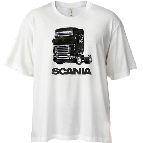 Футболка двунитка Oversize Scania 2