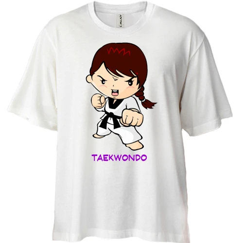 Футболка двунитка Oversize Taekwondo 2