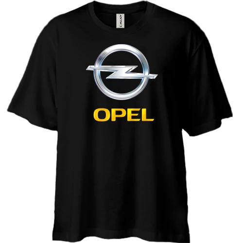 Футболка двонитка Oversize Opel logo (2)