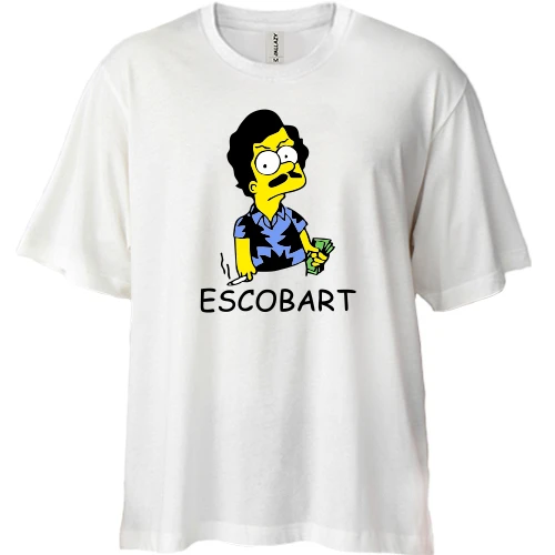 Футболка двунитка Oversize ESCOBART