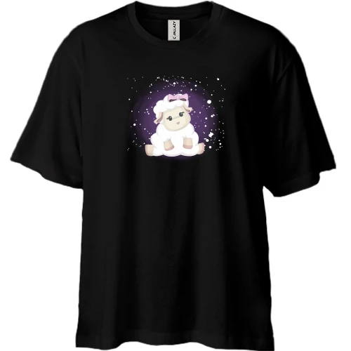 Футболка двунитка Oversize Baby lamb