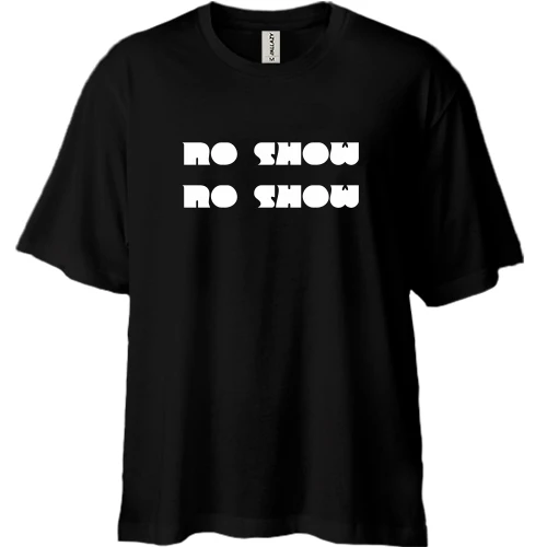 Футболка двунитка Oversize No show