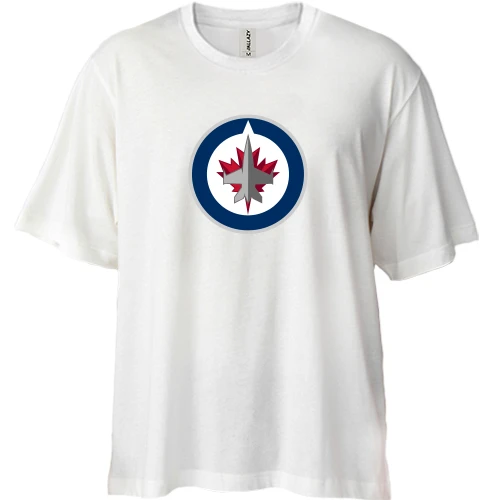 Футболка двонитка Oversize Winnipeg Jets