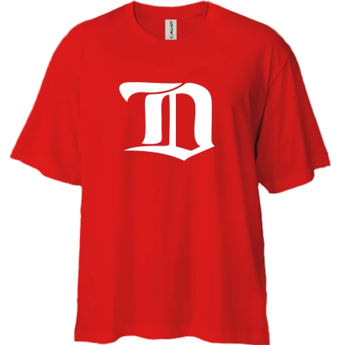 Футболка двунитка Oversize Detroit Red Wings (2)