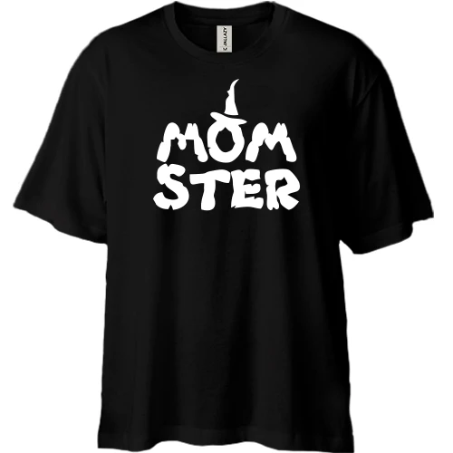Футболка двунитка Oversize Mom ster