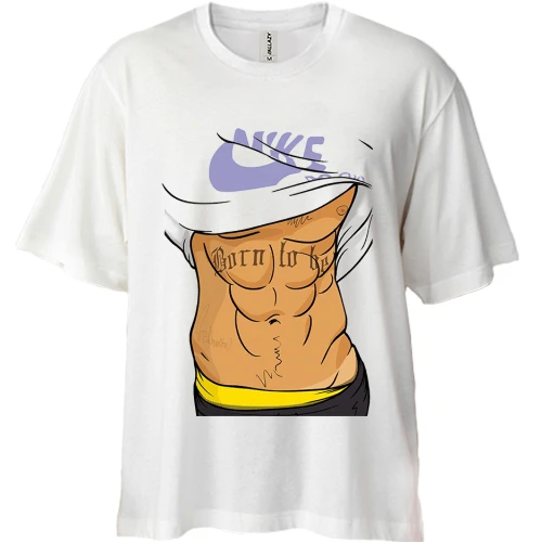 Футболка двунитка Oversize Sport forever с мужским торсом (2)