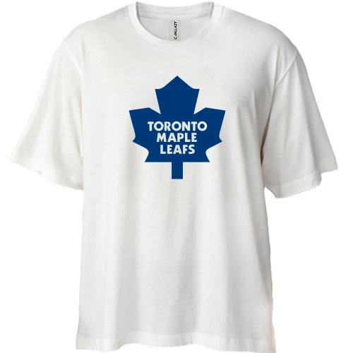 Футболка двонитка Oversize Toronto Maple Leafs