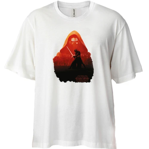 Футболка двонитка Oversize Star Wars The Force Awakens