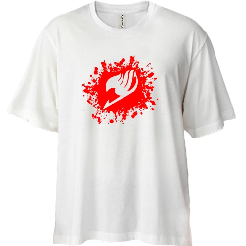 Футболка двунитка Oversize Fairy Tail (2)