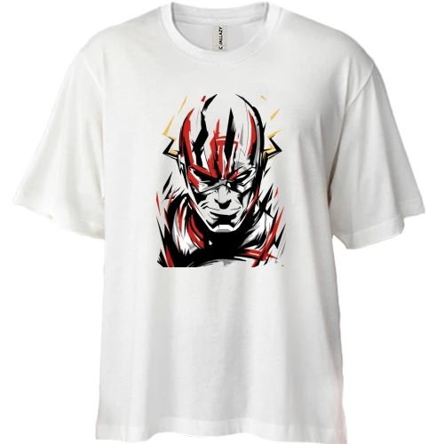 Футболка двунитка Oversize, Белый, Marvel Hero (3)