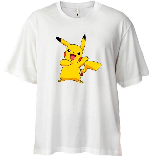 Футболка двонитка Oversize Pikachu