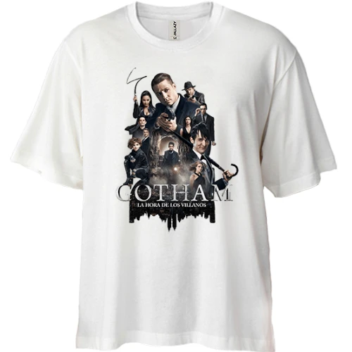 Футболка двонитка Oversize Ґотем (Gotham)