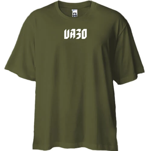 Футболка двунитка Oversize, Хаки, UA30