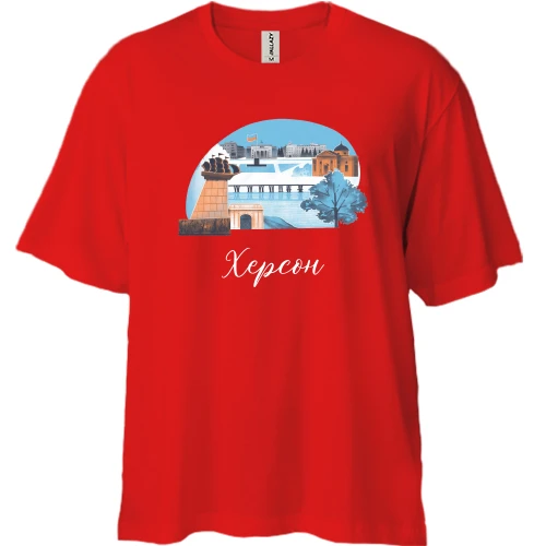Футболка двонитка Oversize "Херсон"