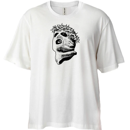 Футболка двунитка Oversize "Free"