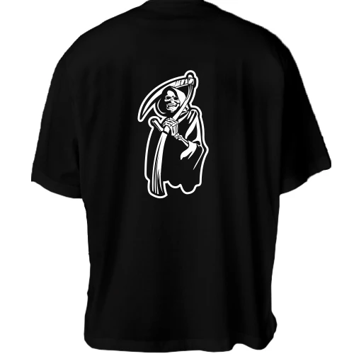 Футболка двунитка Oversize Death 2
