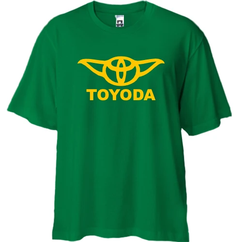 Футболка двунитка Oversize "TOYODA"