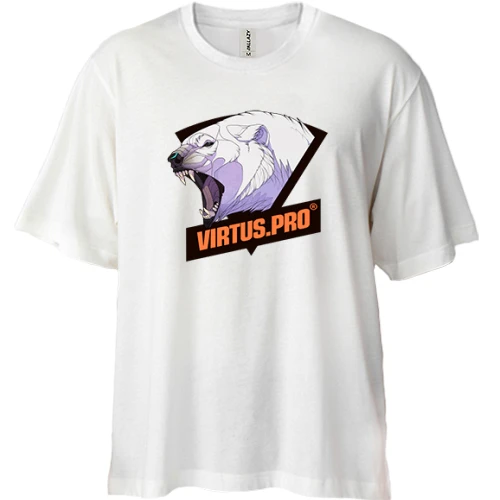 Футболка двунитка Oversize Virtus.pro HD 2