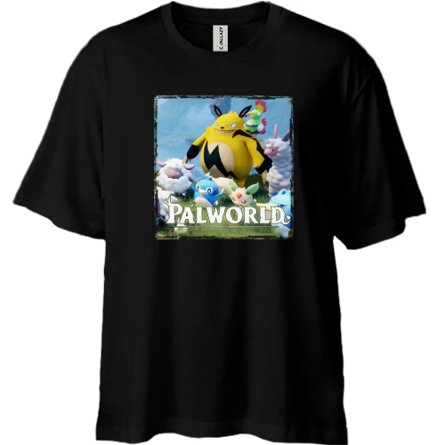 Футболка двонитка Oversize Palworld пали