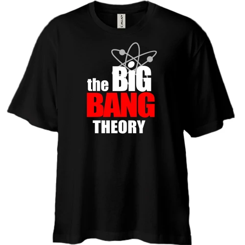 Футболка двонитка Oversize The Big Bang Theory