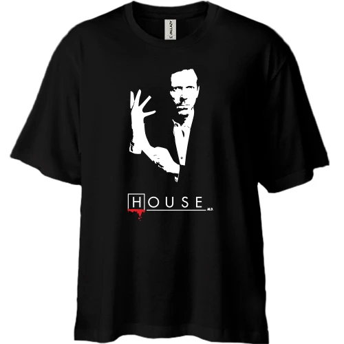 Футболка двонитка Oversize House M.D